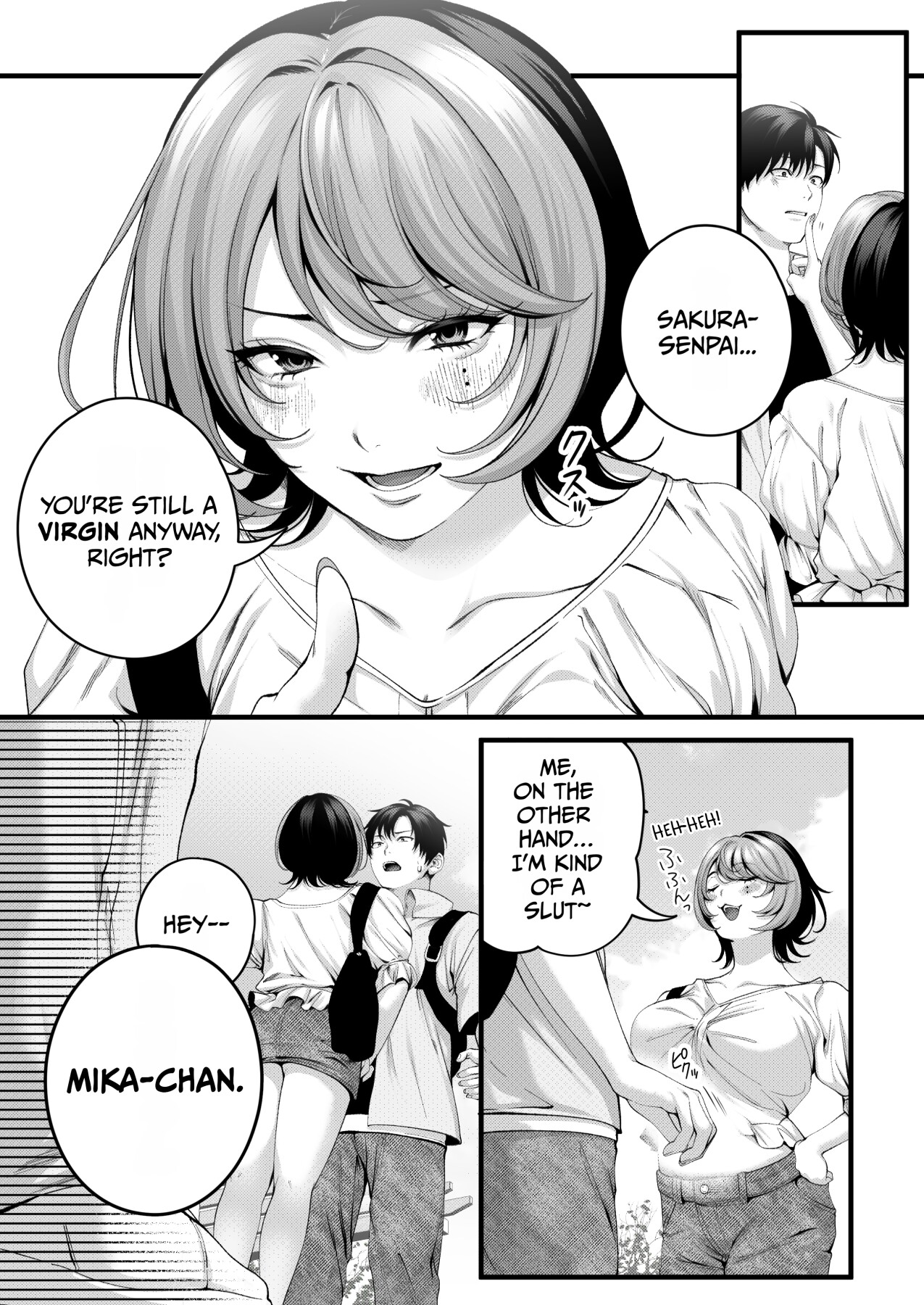 Hentai Manga Comic-The Story of How I Started Dating My Self-Proclaimed) Slutty, Cocky Junior.-Read-7